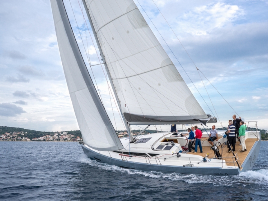 large racing yachts