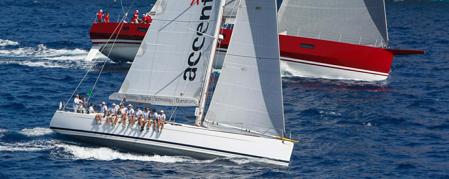 pictures of racing yachts